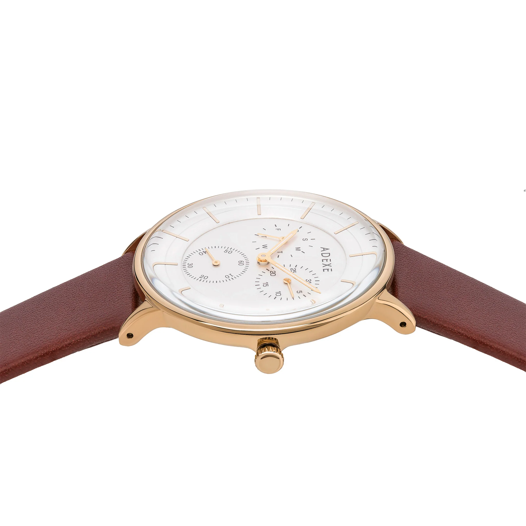 ADEXE watch THEY Grande Gold & Brown 2.0 - Image 2