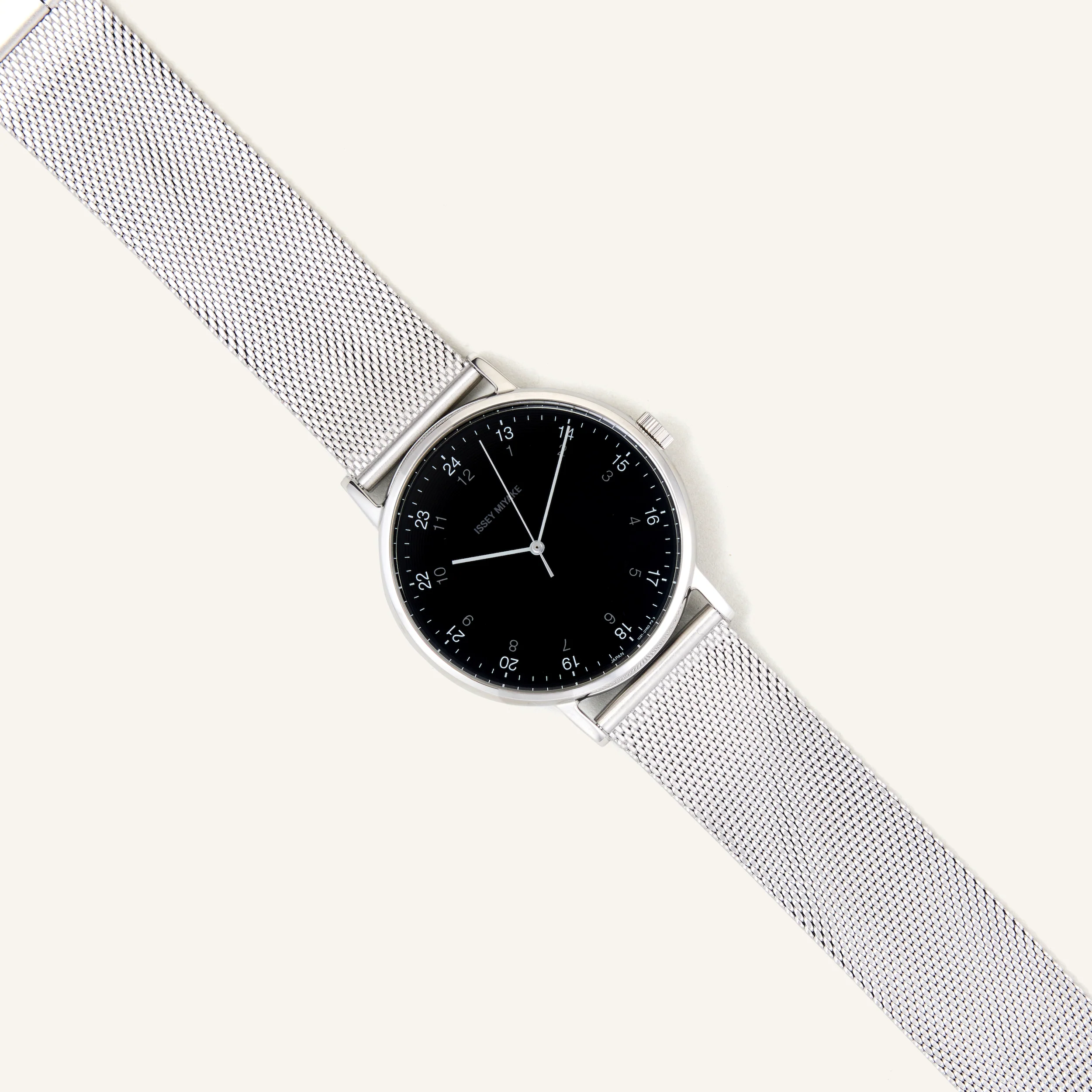 Issey Miyake Watch f Black and Silver NYAJ702Y - Image 2