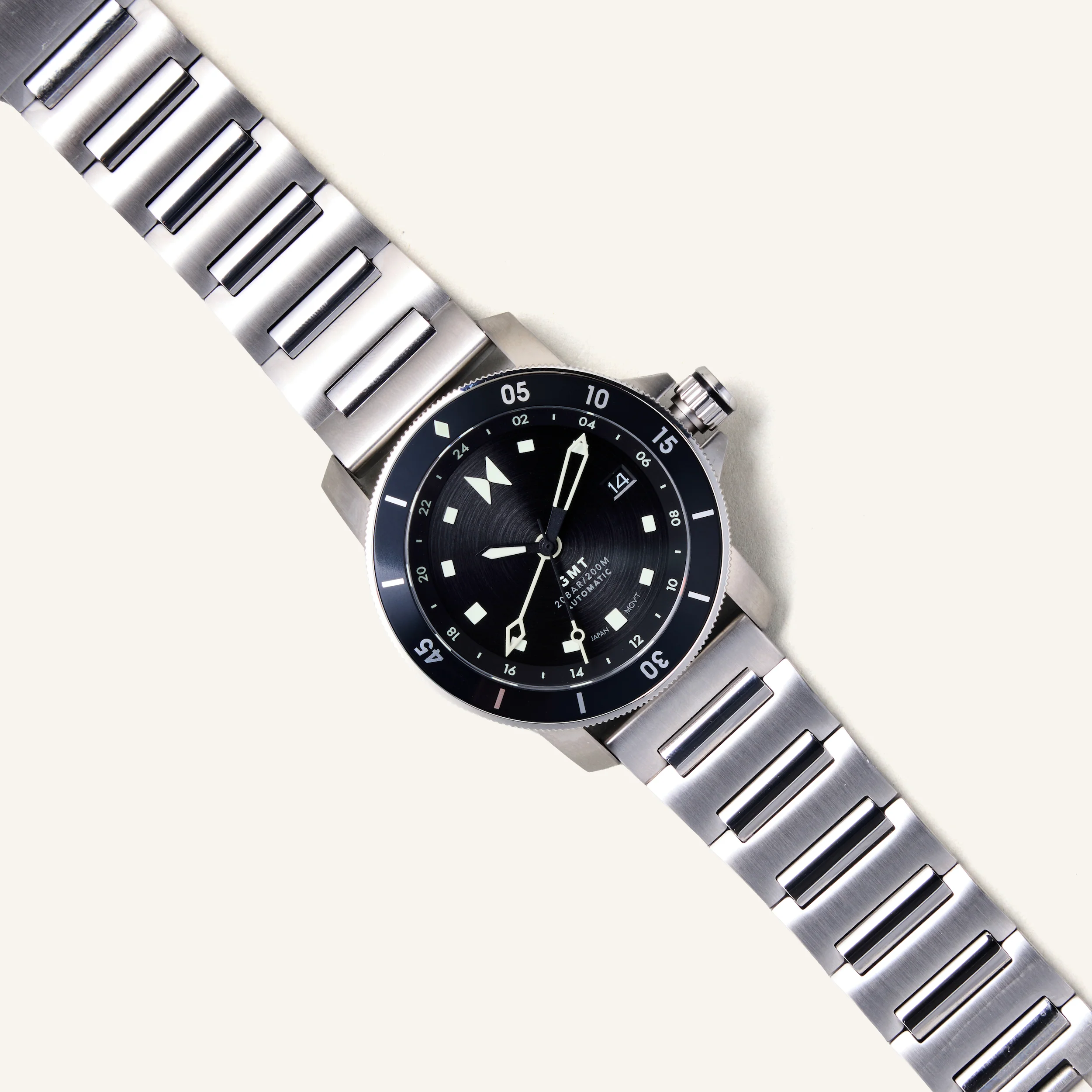 MVMT Watch Cali Diver Automatic - Skyscape Silver - Image 2