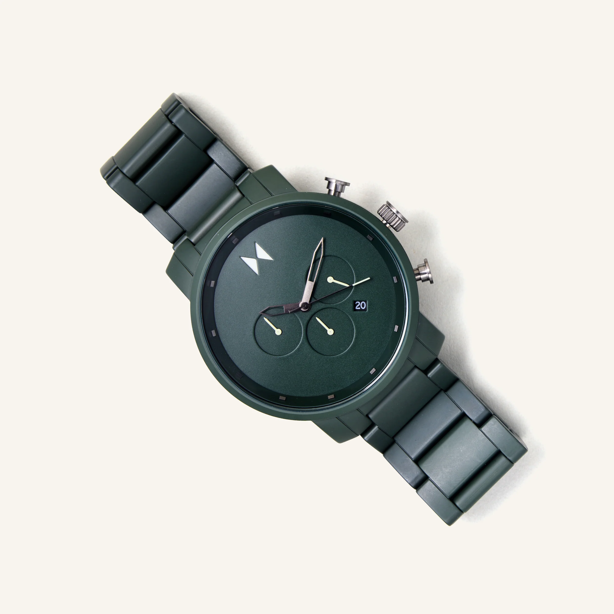 MVMT Watch Chrono Ceramic - Matte Green - Image 2