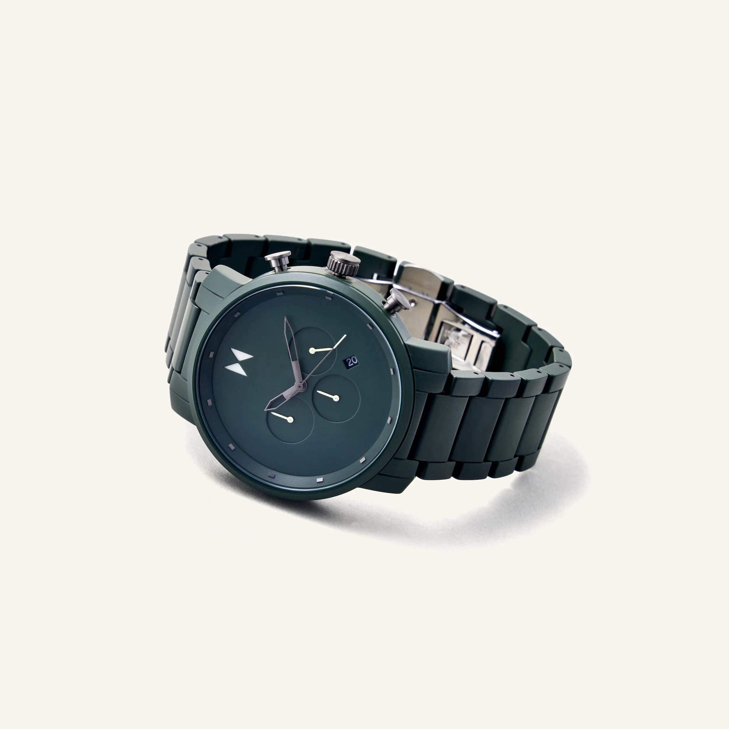MVMT Watch Chrono Ceramic - Matte Green - Image 3