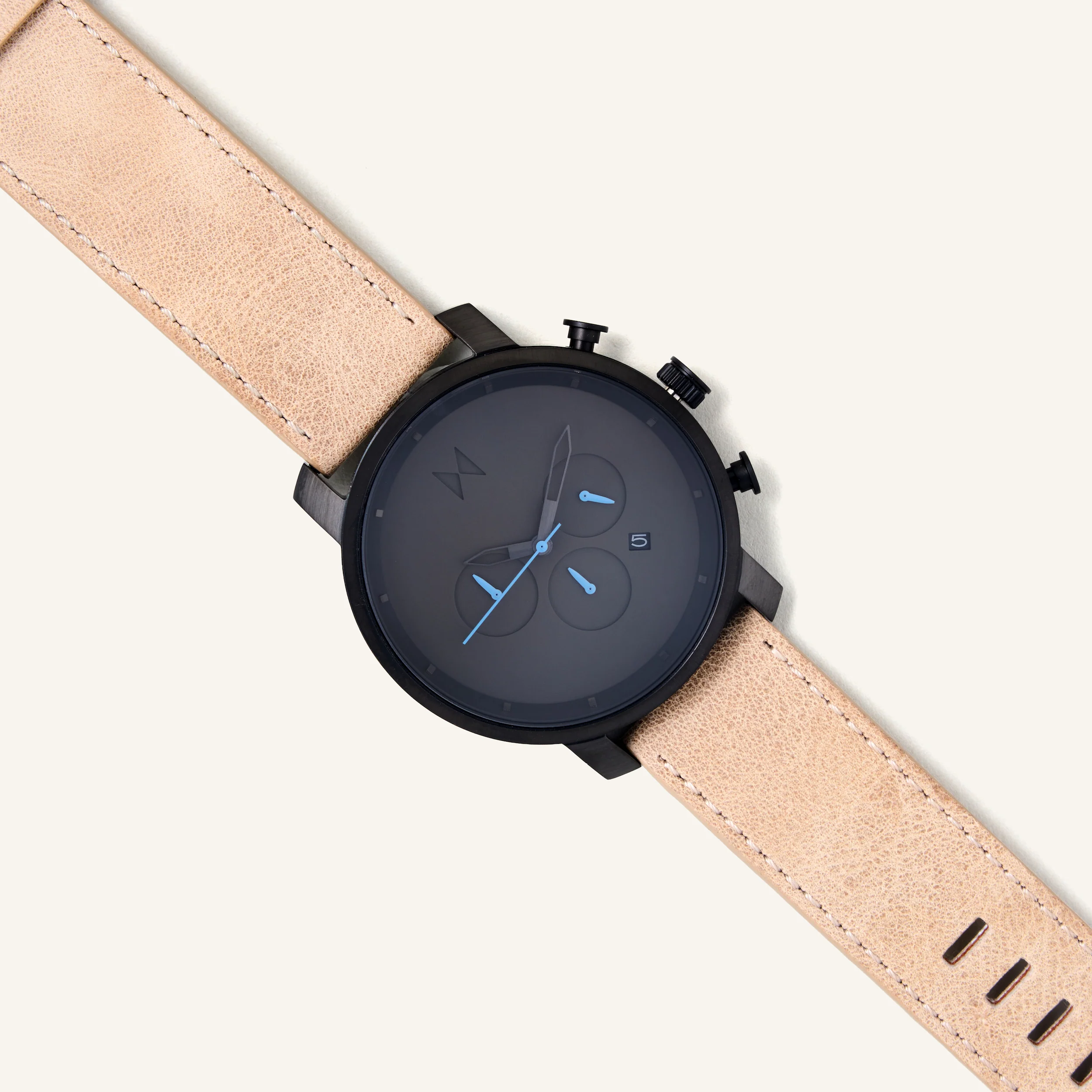 MVMT Watch Chrono Sandstone - Black & Brown - Image 2