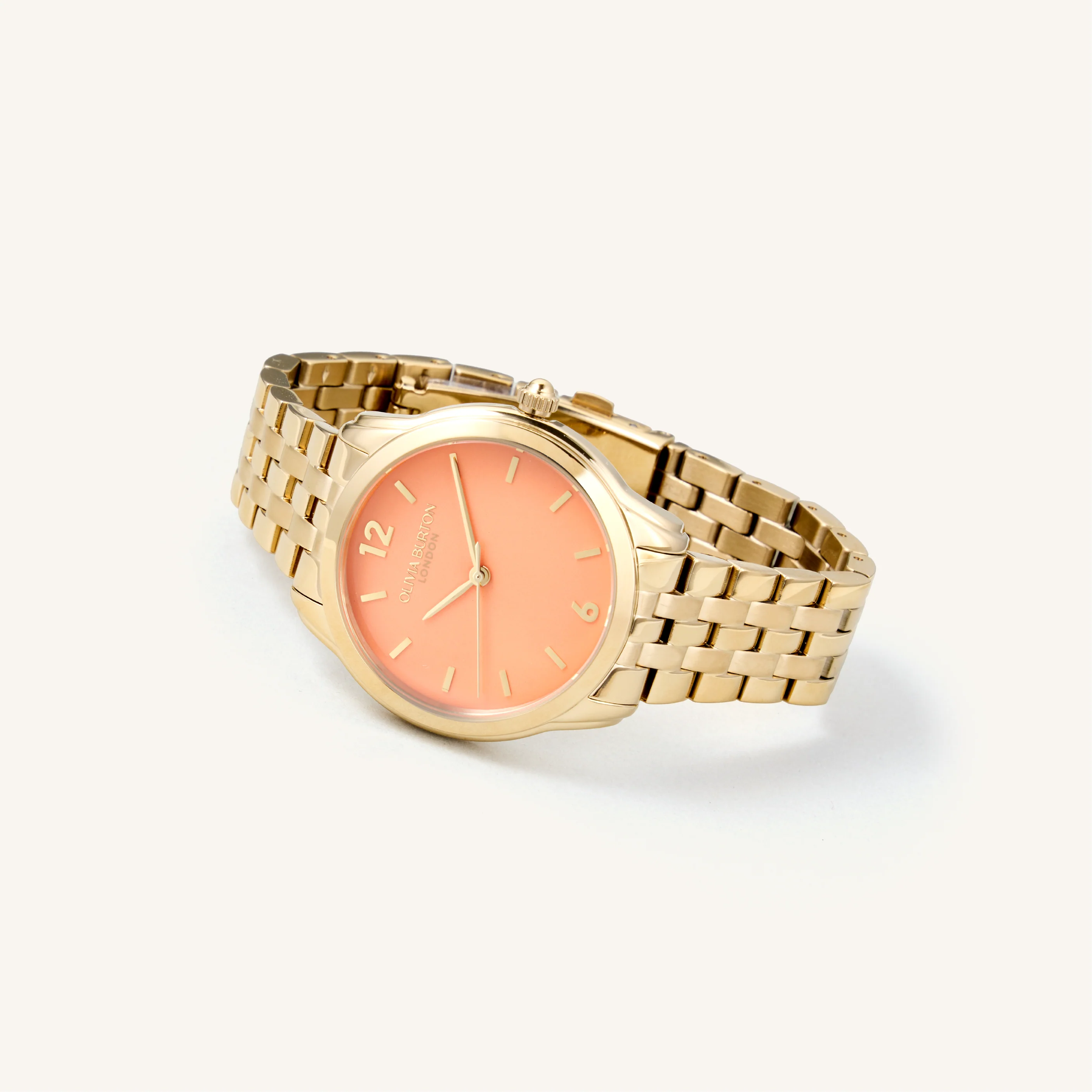 Olivia Burton Watch Classic Starlight Colour Sweet Mandarin & Gold Bracelet 24000158 - Image 3