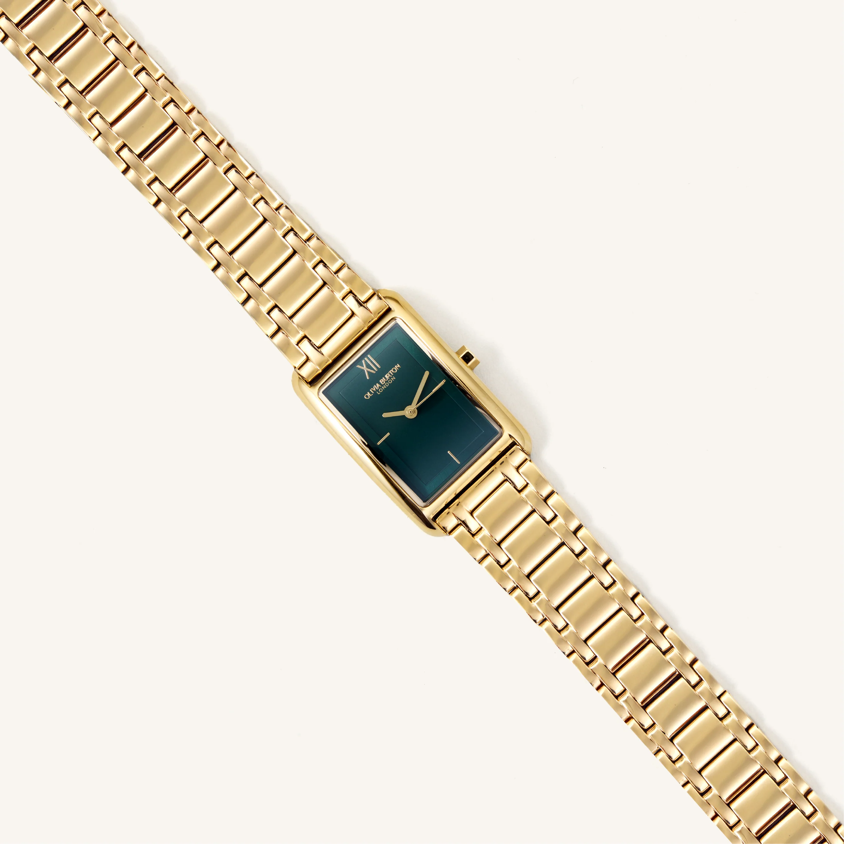 Olivia Burton Watch Grove Forest Green & Gold Bracelet 24000195 - Image 2